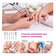 thumbnail image 3 of Pulidor De Uñas Eléctrico Malubero Kit de Manicure Gris, 3 of 5