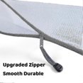 thumbnail image 4 of 30 Pcs A5 Document Pouch / File Bag Plastic Pvc Mesh Zip Filing Cabinet Folder, 4 of 5