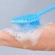 thumbnail image 5 of Esfregador de espalda de silicona,Esfregador de cuerpo de manija larga,Cepillo de ducha ligero y fácil de sostener para limpieza y exfoliación de la piel con un gancho libre, 5 of 6