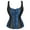 Blue, variant on Women's Corset Tops Overbust Bustier Corset Top For Women Zipper Corset Vest For Women Renaissance Corset Plus Size Purple L