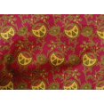 thumbnail image 4 of oneOone Cotton Poplin Fabric Leaves & Floral Block Print Sewing Fabric BTY 56 Inch Wide, 4 of 4