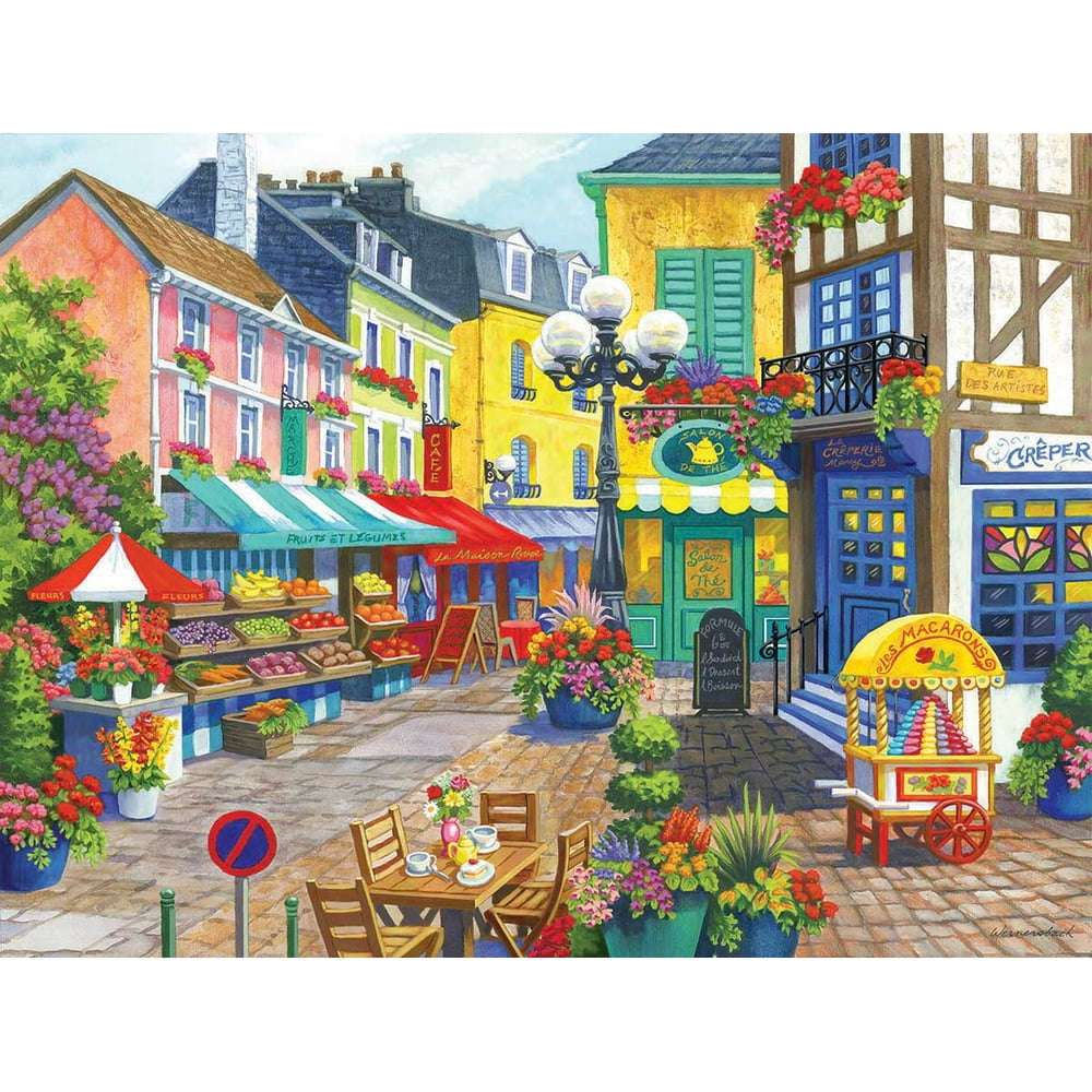 French Market 300 Piece Jigsaw Puzzle by SunsOut - Walmart.com