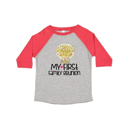 

Inktastic My First Family Reunion Boys or Girls Toddler T-Shirt