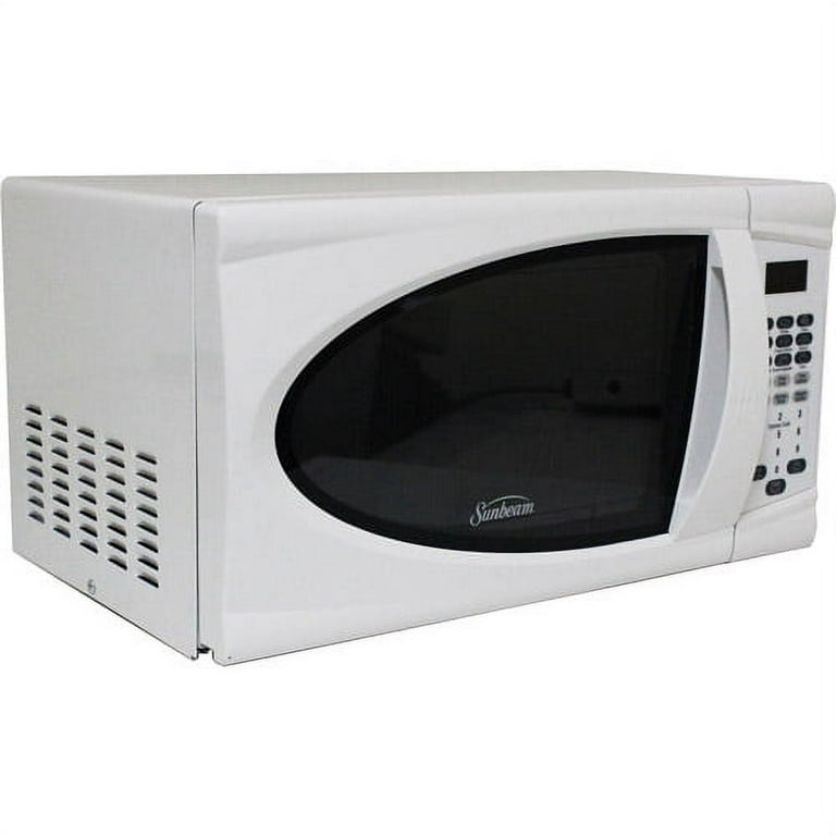 Best Buy: Sunbeam 0.7 Cu. Ft. Compact Microwave White SGS90701W-B