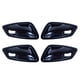 thumbnail image 2 of 4ⅹ Innenturgriffschalenabdeckung para BMW 3er E90 2005–2012 ABS, negro brillante, 2 of 3