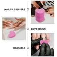 thumbnail image 2 of 100 Uds limas de uñas en bloque limas de uñas de doble cara limas de uñas de esponja limas de uñas de manicura, 2 of 6