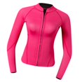 thumbnail image 1 of S SERENABLE Haut de Combinaison Isothermique 2 mm pour Femmes pour Plongée en Apnée, Plongée, Surf, Natation Rose Rouge TG, 1 of 9