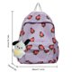 thumbnail image 3 of Mochila para niña Fresas lindas Mujeres Estudiante Mochila de viaje Mochila (púrpura), 3 of 9