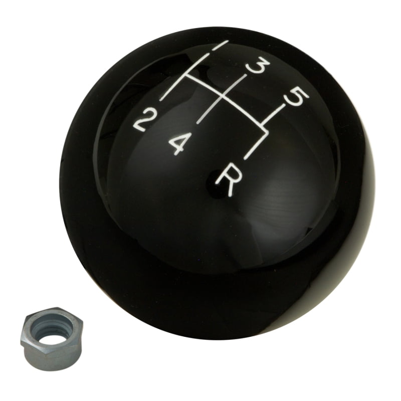 Hurst Shift Knob Black 5 Speed 3/8 16 Threads
