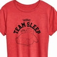 thumbnail image 3 of Pokémon - Snorlax Team Sleep - Women's Short Sleeve Graphic T-Shirt, 3 of 5
