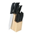 thumbnail image 3 of Mainstays 12 Piece Cutlery Set with Soft Grip Handles and Wood Storage Block, 3 of 5