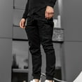 thumbnail image 4 of Giftesty Mens Cargo Pants Clearance Men's Long Casual Sport Pants Fit Trousers Running Joggers Sweatpants, 4 of 6
