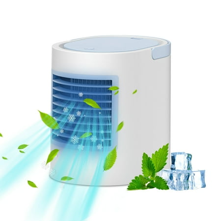 

Dpityserensio New Oval Water Cool Fan USB Household Conditioning Small Fan Mini Desktop Fans for Home Clearance