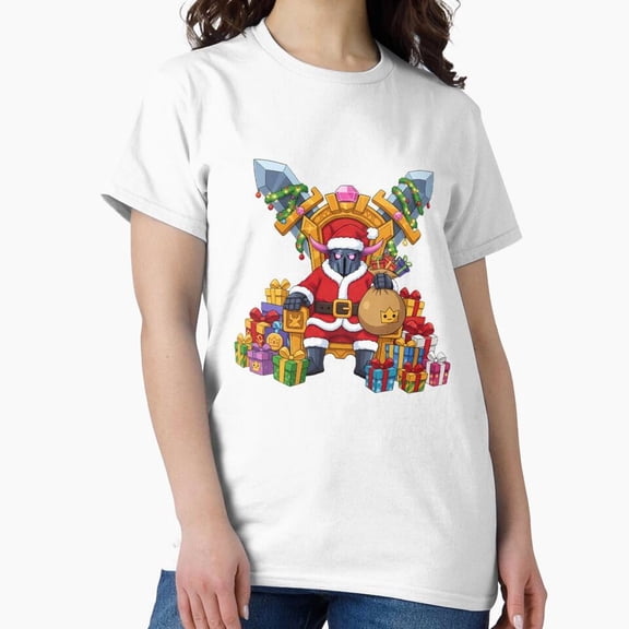 Pekka Claus Clash Royale Christmas Gaming Holiday Art Unisex T-Shirt up to size 5XL