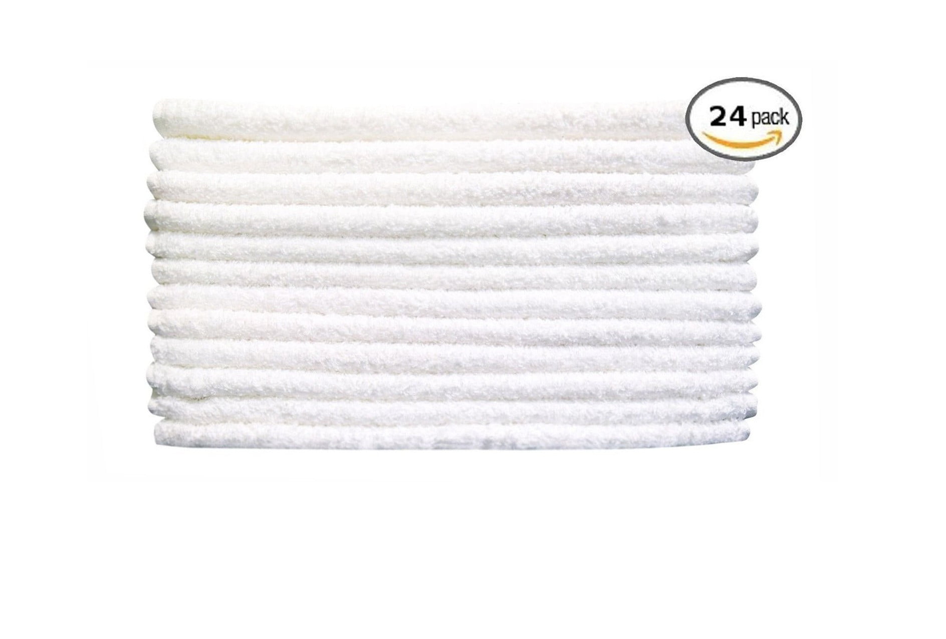 12 Pack Premium Cotton Washcloth Facecloth Set 12 x 12 Inches Makeup Remover 