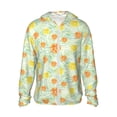 thumbnail image 2 of Lsque Tree Palms Lemon UPF 50+ Lightweight Sun Protection Men's Women's Long Sleeve Shirt, Hoodie Performance -Small, 2 of 9