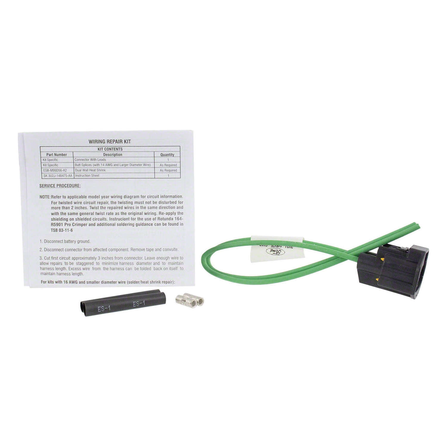 Motorcraft Cooling Fan Motor Connector