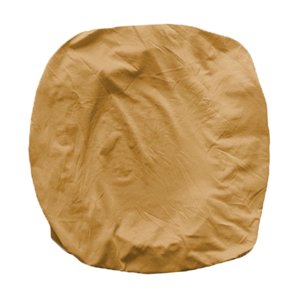 Funda protectora para asiento de silla, elástica, a prueba de polvo, para silla de oficina Camello