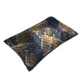thumbnail image 3 of Haiem Pillowcase for Hair and Skin Queen - Watercolor Snake Skin Printed Soft Pillowcase with Envelope Closure-16"x24", 3 of 9