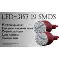 thumbnail image 2 of ICBEAMER 19 LED 3056, 3156, 3157, 3356, 3456 Red Front Turn Singal Light Bulbs 2pcs, 2 of 7