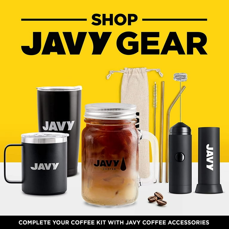 Javy Travel Coffee Mug, Stainless Steel Coffee Cup, Double Wall Insulated Coffee  Mug, Coffee Tumbler with Handle and Lid for Hot & Cold Drinks, Vacuum  Insulated Thermal Mug, Reusable Travel Cup 12