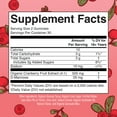 thumbnail image 6 of MaryRuth's Cranberry and Mannose Gummies 500mg Cranberry Extract Urinary Health Vegan 60 Count, 6 of 10