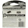 Energizer Recharge 9 Volt Battery (1 Pack), Rechargeable 9V Battery