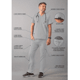 thumbnail image 3 of Adar Addition Go-Everyday Scrub Set For Men - Stylish Scrub Top & Cargo Scrub Pants, 3 of 7
