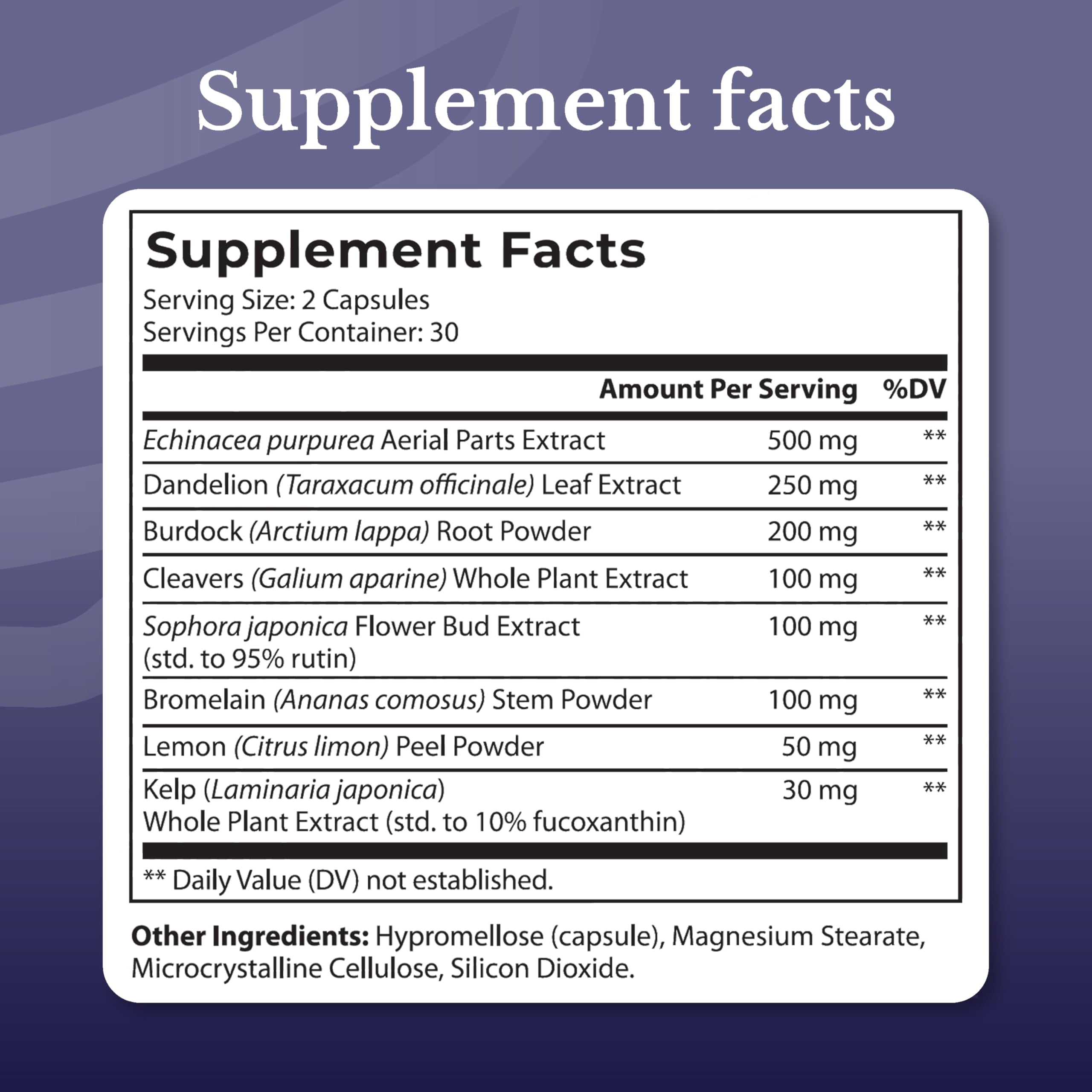Nation Health MD Lymph MD - Lymphatic System Support Supplement, 3 Bottles