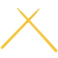 thumbnail image 4 of Drum Sticks, 2pcs Drumsticks, Professional For Beginners Professionals Yellow, 4 of 8