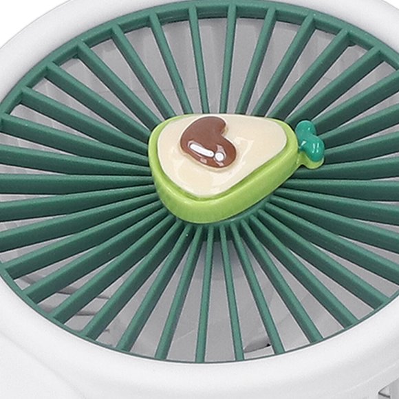 Ventilador de bolsillo de mano, ventilador de mano pequeño con forma de fruta, ventilador de mano pequeño con asa, rendimiento de alta gama