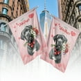 thumbnail image 4 of Happy Valentine's Day Cane Corso holding flowers House Flag 28x40in Double Sided Italian Mastiff Dog Lover Gifts Idea Outdoor Decor - 3005, 4 of 5