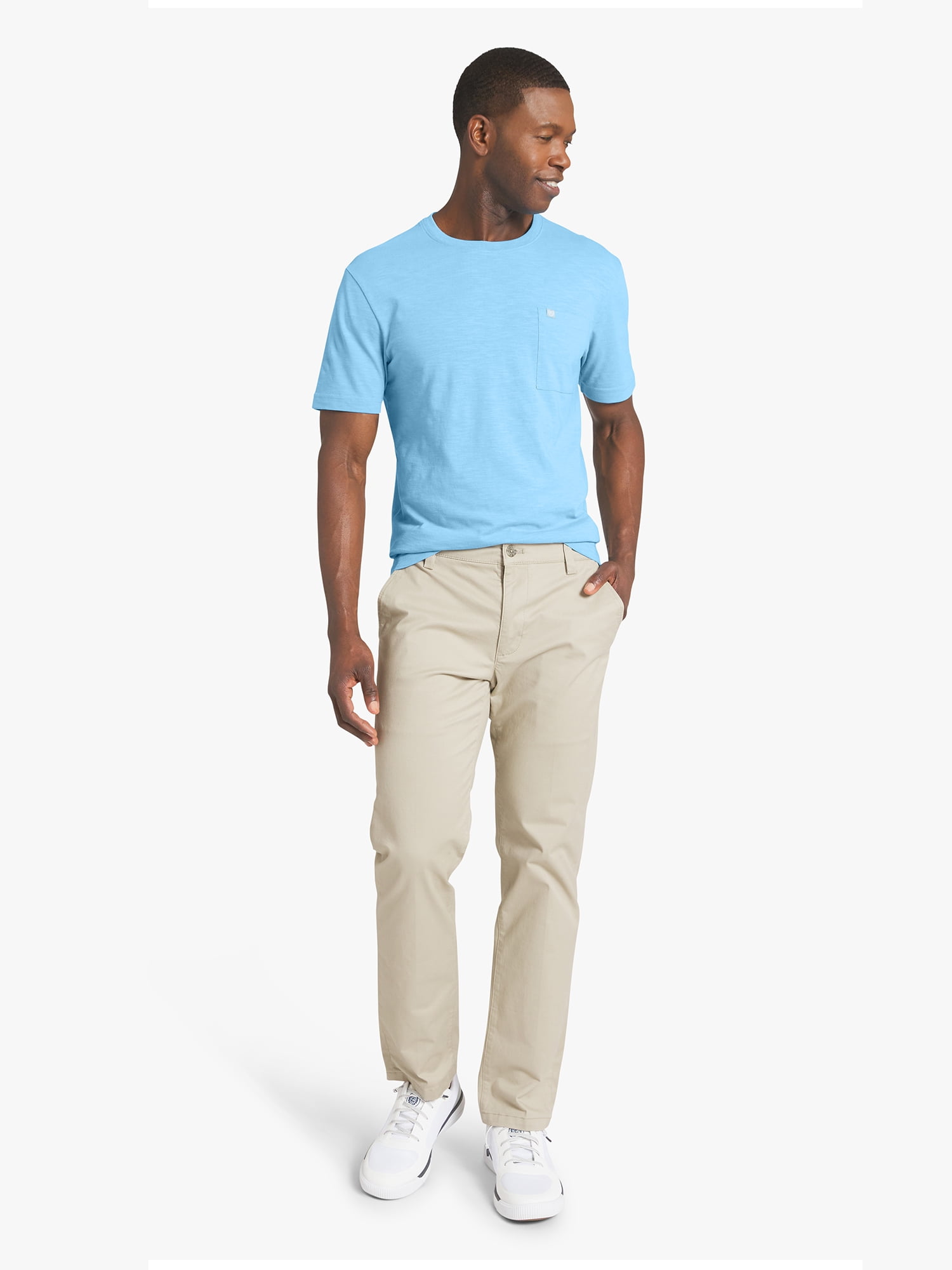 Chaps Men's & Big Men's Short Sleeve Slub Pocket T-Shirt, Sizes S-3XL