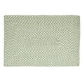 thumbnail image 5 of Super Area Rugs Tri-Color Braided Cotton Farmhouse Rug Green,White,Gray Rectangle 3' X 5' 3' x 5' Indoor, Handmade Rectangle, 5 of 5