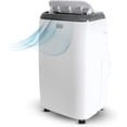 thumbnail image 1 of BLACK+DECKER 14,000 BTU Portable Air Conditioner with Remote Control, White, 1 of 7