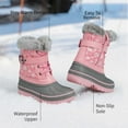 thumbnail image 3 of "DREAM PAIRS Boys Girls Mid Calf Winter Snow Boots Toddler/Little Kid/Big Kid", 3 of 5