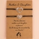 thumbnail image 1 of Mother Daughter Day Love Heart Adjustable Bracelet Charm Gifts Jewelry Presents, 1 of 2
