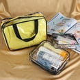thumbnail image 1 of Bolsa de almacenamiento de viaje BuyWeek transparente impermeable organizador de artículos de tocador 3 paquetes, 1 of 12