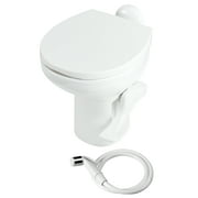Thetford Aqua-Magic Style II RV Toilet w/ Hand Sprayer, High, White, 42060,17-7/8 x 20 x 15 in
