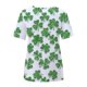 thumbnail image 5 of Camiseta de manga corta con estampado de día de San Patricio para mujer Fridja bn1062, 5 of 5
