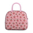 thumbnail image 2 of Obrewu Strawberry Plants Fruit Lunch Bag for Adult, Insulated, Leakproof, Oxford Cloth, 2 of 7