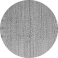 thumbnail image 1 of Ahgly Company Indoor Round Oriental Gray Modern Area Rugs, 8' Round, 1 of 4