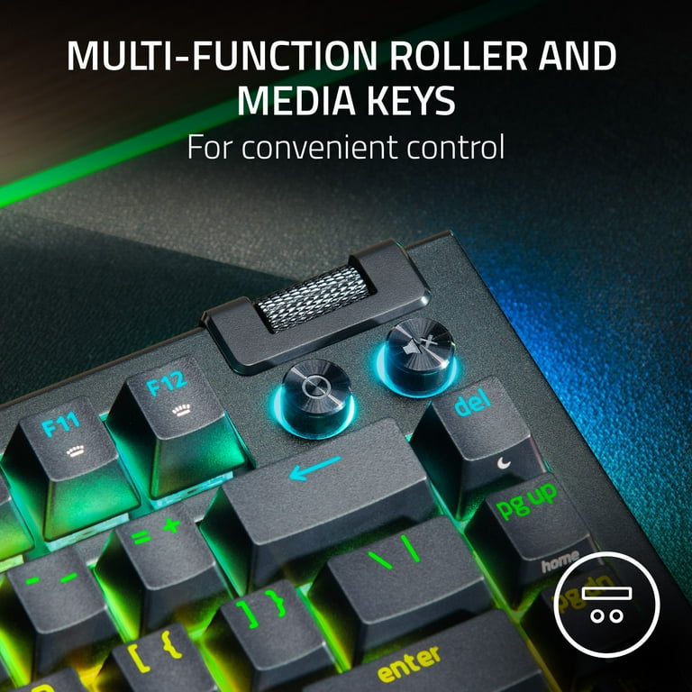Razer BlackWidow V4 75% Hot-Swappable Mechanical Gaming