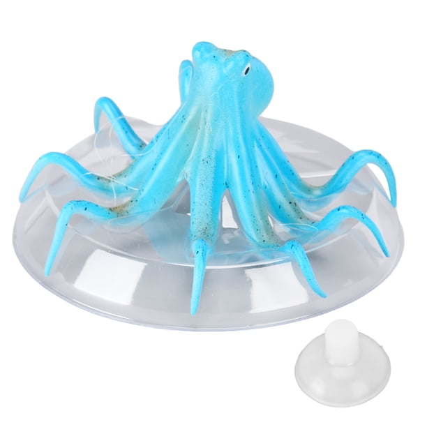 Decoraciones para peceras, simulación de pecera, pulpo, decoración de pulpo, adornos con ventosa de pulpo, grado profesional Jadeshay A