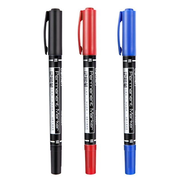 Lubelski 0.5/1mm Double Tip Permanent Paint Marker Fine Line Drawing Writing Oil Pen