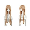 thumbnail image 5 of Unique Bargains Wigs for Women 35" Light Gold Tone Wigs with Wig Cap, 5 of 6