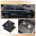thumbnail image 2 of Interruptor de ventana eléctrica del lado del pasajero delantero derecho de Unique Bargains para Fiat Uno 1983-1989, 2 of 7