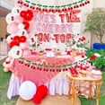 thumbnail image 2 of She's The Cherry on Top Baby Shower Balloons for Girl Cherry Theme Coquette Bridal Shower Decorations Cherry Bride to Be Engagement Party Decor, 2 of 7