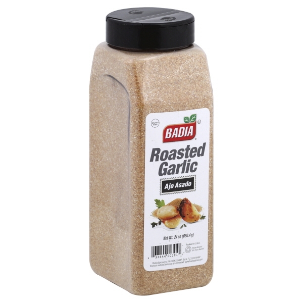 roasted garlic by badia. 1.5 lb jar
