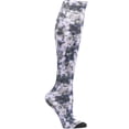 thumbnail image 1 of Nurse Mates Compression Socks Color 360° sin Costuras: Teñido Anudado de Color Morado Oliva, Talla: 9-11, 1 of 1